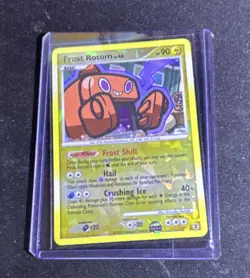 Pokemon Frost Rotom Holo Rare Rising Rivals RT2/6 Level Up Basic Card 90 HP - Image 1