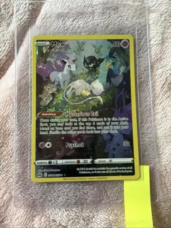Pokemon TCG Mew GG10/GG70 Crown Zenith Galatians Gallery Holo Sleeping Mew - Image 2