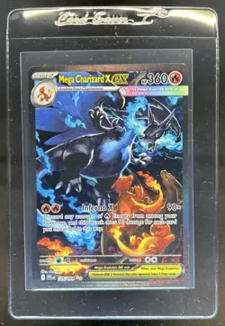 2025 Pokemon PFL Mega Charizard X ex Special Illustration Rare #125/094 - Image 1