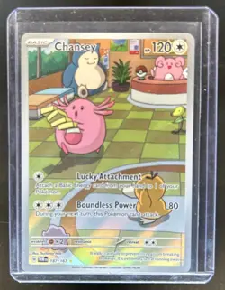 2024 Pokemon Twilight Masquerade Chansey #187/167 - Image 1