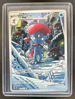 2026 Pokemon Ascended Heroes Weavile Illustration Rare #228/217 - Image 1