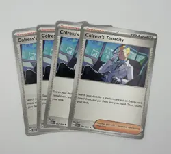 4x Colress's Tenacity 057/064 x4 - Shrouded Fable - Pokemon TCG - Playset - Image 1
