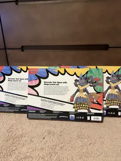 Pokemon TCG Mega Lucario Premium Poster Collection Ascended Heroes NEW(LOT OF 3) - Image 2