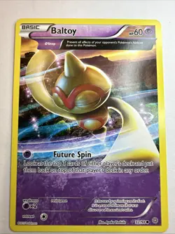 2015 Pokemon TCG Baltoy XY Ancient Origins Full Art Common Card 32/98 - Image 1