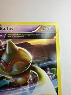 2015 Pokemon TCG Baltoy XY Ancient Origins Full Art Common Card 32/98 - Image 2