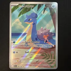 Misty's Lapras SV10: Destined Rivals - Pokemon NM 194/182 - Image 2