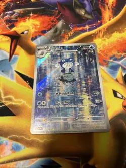 Pokemon TCG Poliwhirl Full Art 176/165 151 Card NM/M Condition - Image 2