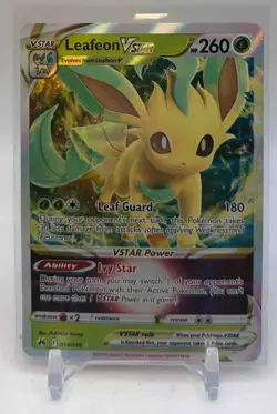 2023 Pokemon Sword & Shield Crown Zenith Leafeon VST #014/159 - Image 1