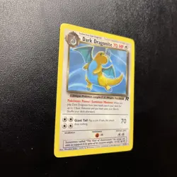 Dark Dragonite 22/82 Team Rocket Set Non-Holo Pokemon TCG Card - Image 2