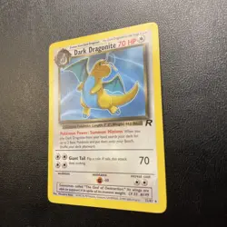 Dark Dragonite 22/82 Team Rocket Set Non-Holo Pokemon TCG Card - Image 3