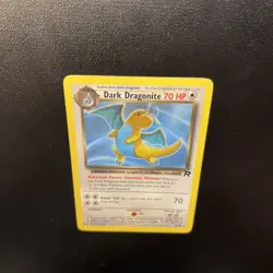 Dark Dragonite 22/82 Team Rocket Set Non-Holo Pokemon TCG Card - Image 5