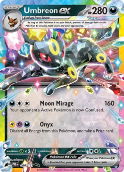 Umbreon ex 060/131 Sv: Prismatic Evolutions Holo - Pokemon TCG - NM - Image 1