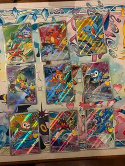 Pokemon First Partners Illustration Collection Full Set - Image 1