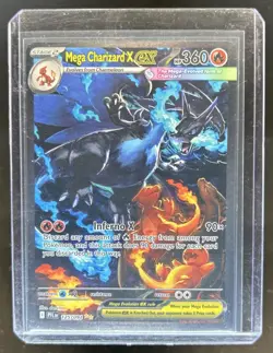 2025 Pokemon PFL Mega Charizard X ex Special Illustration Rare #125/094 - Image 1