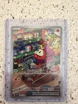 Pokemon Fuecoco Illustration Rare Full Art Holo Card Paldea Evolved 201/193 - Image 1