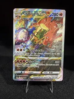 Pokemon Charizard VSTAR SWSH262 Full Art Black Star Promo Holo Card NM Condition - Image 1