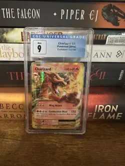 2016 Pokemon XY Evolutions Charizard EX #12/108 CGC 9 - Image 1