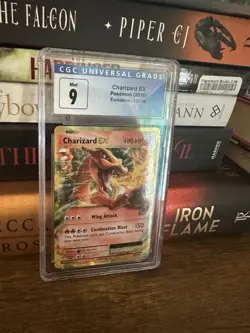 2016 Pokemon XY Evolutions Charizard EX #12/108 CGC 9 - Image 2