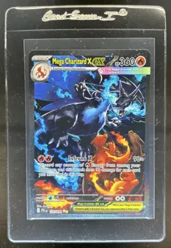 2025 Pokemon PFL Mega Charizard X ex Special Illustration Rare #125/094 - Image 1