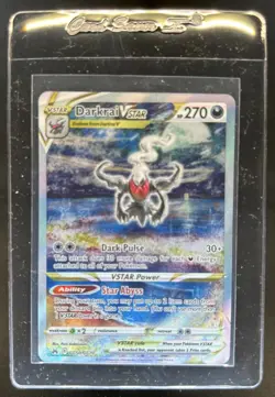 2023 Pokemon SWSH Crown Zenith Darkrai VST Galarian Gallery #GG50/GG70 - Image 1