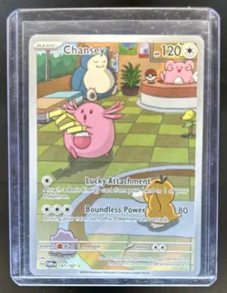 2024 Pokemon Twilight Masquerade Chansey #187/167 - Image 1