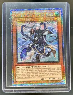 2025 Yu-Gi-Oh Sage with Eyes of Blue Secret Rare 1st #RA04-EN266 - Image 1