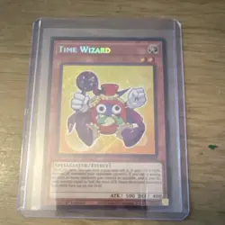 Yu-Gi-Oh! Time Wizard 1st Edition Ultra Rare Foil MZMU-EN060 - Image 1