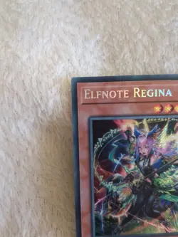 Yugioh BLZD-EN014 - Elfnote Regina - Secret Rare - Image 2