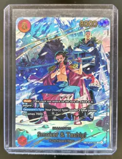 2026 One Piece Adventure on Kami's Island Smoker & Tashigi Special Card EB04-003 - Image 1