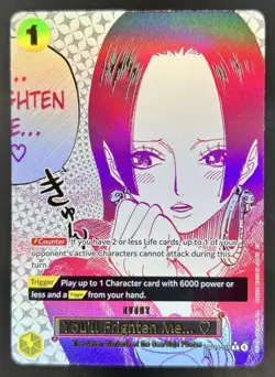 2026 One Piece Azure Sea's Seven You'll Frighten Me... U Rare #OP14-118 - Image 1