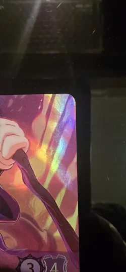 2023 Disney Lorcana Mickey Mouse - Wayward Sorcerer Alt Art Enchanted Foil #208 - Image 3