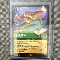 Disney Shere Khan-Fearsome Tiger Regular Card 88/204 Lorcana TCG The Jungle Book - Image 1