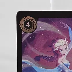 Lorcana First Chapter Elsa Queen Regent Cold Foil 40/204 Disney Card NM - Image 3