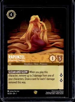 2023 Disney Lorcana Rapunzel - Gifted with Healing #18/204 - Image 1