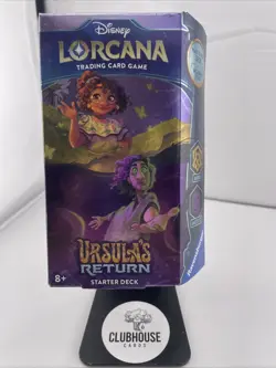 Disney Lorcana TCG: Ursula's Return Sealed Starter Deck - Amber & Amethyst - Image 1