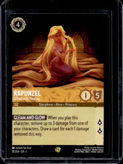 2023 Disney Lorcana Rapunzel - Gifted with Healing #18/204 - Image 1