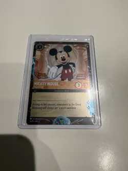 Disney Lorcana TCG Mickey Mouse True Friend Cruise Exclusive - Image 1