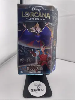 Disney Lorcana: Rise of the Floodborn Starter Deck - Amber and Sapphire - Image 1