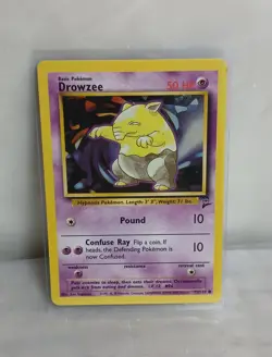 Pokemon Drowzee 75/130 Base Set 2. 1999-2000 - Image 1