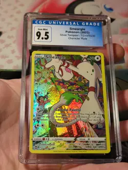 Pokemon Smeargle TG10/TG30 CGC 9.5 (CGC 10) Old Label 2022 SWSH Silver Tempest - Image 3