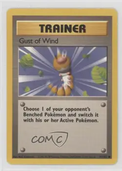 Gust of Wind Pokemon Base Set #93 1999 - Image 1