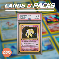 Carte Pokemon Hypno 8/62 HOLO Set Fossile Edition 1 PSA 8 NM-Mint 🇬🇧🔥 - Image 1