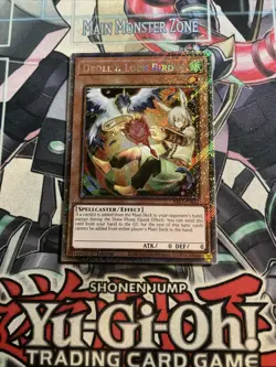 Droll & Lock Bird Platinum Secret Rare RA02-EN006 Yugioh Alt Art - Image 1