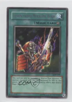 Fusion Sword Murasame Blade Unlimited YuGiOh Legacy of Darkness #LOD-079 READ - Image 1