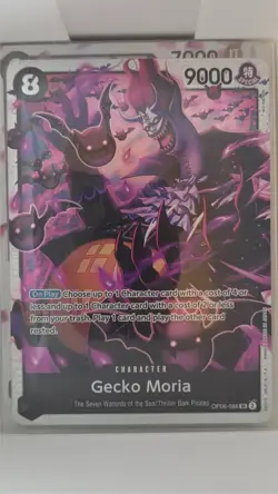 Gecko Moria OP06-086 SR Card English One Piece Wings Of The Captain TCG - Image 1