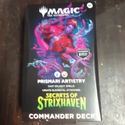 MTG Secrets Of Strixhaven Commander Deck Prismari Artistry Magic The Gathering - Image 1