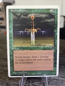 Storm Seeker - MTG Magic the Gathering - LEGENDS Edition - Image 1