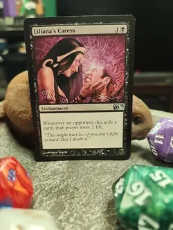 MTG Liliana's Caress - Regular - Magic 2011 #103/249 - Image 1