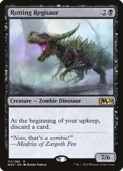 Rotting Regisaur 111 Rare Core Set 2020 Lightly Played - Image 1