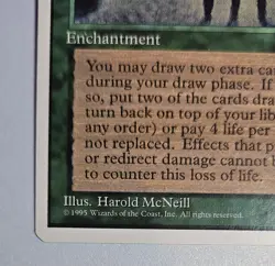 Sylvan Library - Rare NM - MTG 4th Edition - ⚔B&B - Image 4